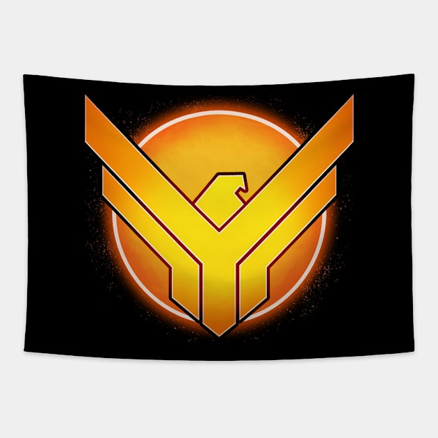 Atreides Emblem (Dune 2020) Tapestry by VanHand