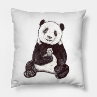 Panda Ice Cream Pillow