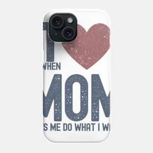 I Heart Mom Phone Case