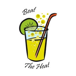 Beat the Heat - Typography Design T-Shirt