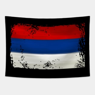 Serbia Flag Tapestry