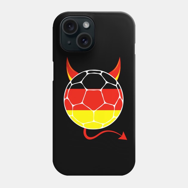 Germany Football Halloween Phone Case by footballomatic