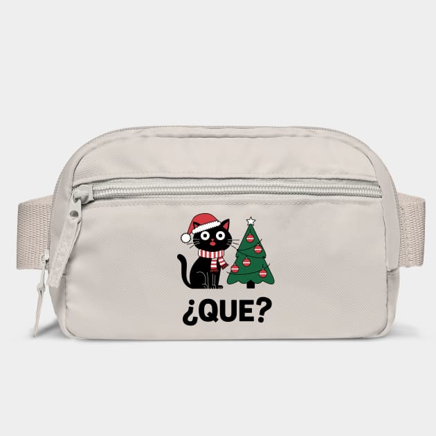 Cat Lover Humorous Meowy Christmas Holiday by Anticorporati
