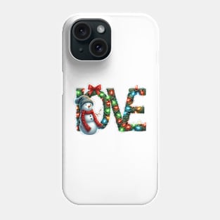 Love Christmas Sublimation Phone Case