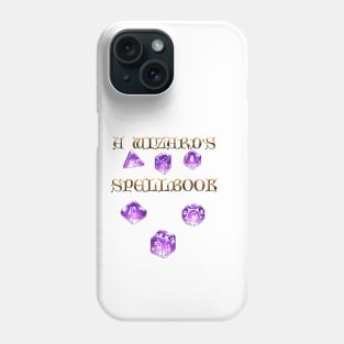 A Wizard's spellbook Phone Case