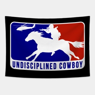 Major League Undisciplined Cowboy Tapestry