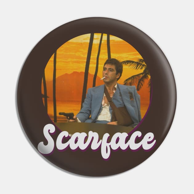 Scarface Tony Montana Pin by Mollie