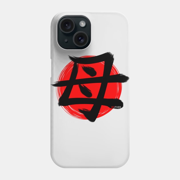 Mother Kanji r2 Phone Case by Fyllewy