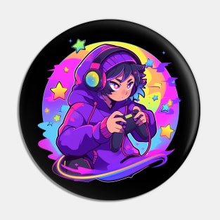 gamer girl Pin