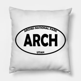 Arches National Park oval Pillow