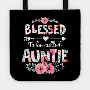 Blessed To Be Called Auntie Aunt Mothers Day Tote