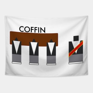 Coffin dance meme Tapestry