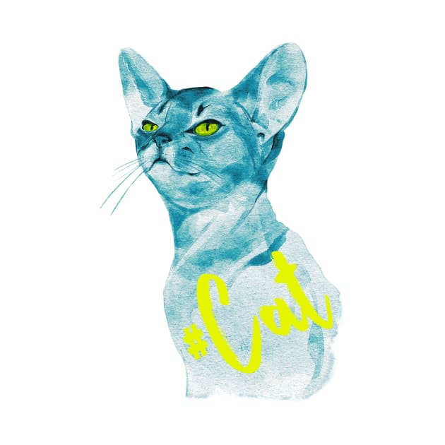 #Cat-T-Shirt by ์Nick DT