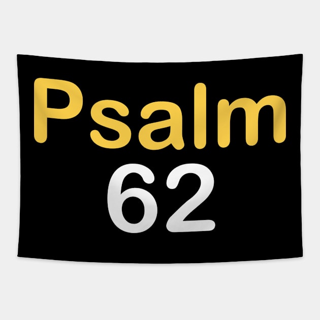 Psalm 62 Tapestry by theshop