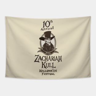 Zachariah Kull Halloween Festival Tapestry