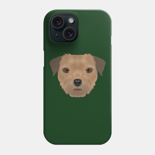 Border Terrier Phone Case by childofthecorn