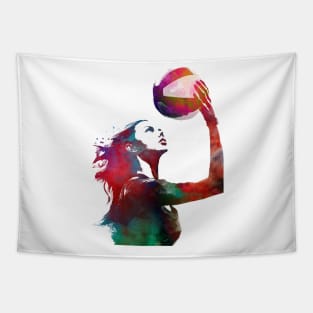 Volleyball sport art #volleyball Tapestry