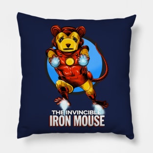 THE INVINCIBLE IRON MOUSE Pillow