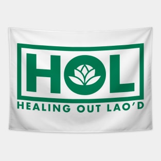 HOL Kelly Green Tapestry