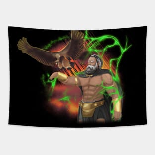 Zeus. King of the gods Tapestry