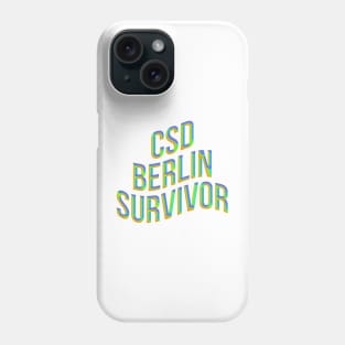 CSD Berlin Survivor Phone Case