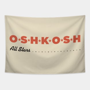 Defunct Oshkosh All-Stars Basketball Team Tapestry