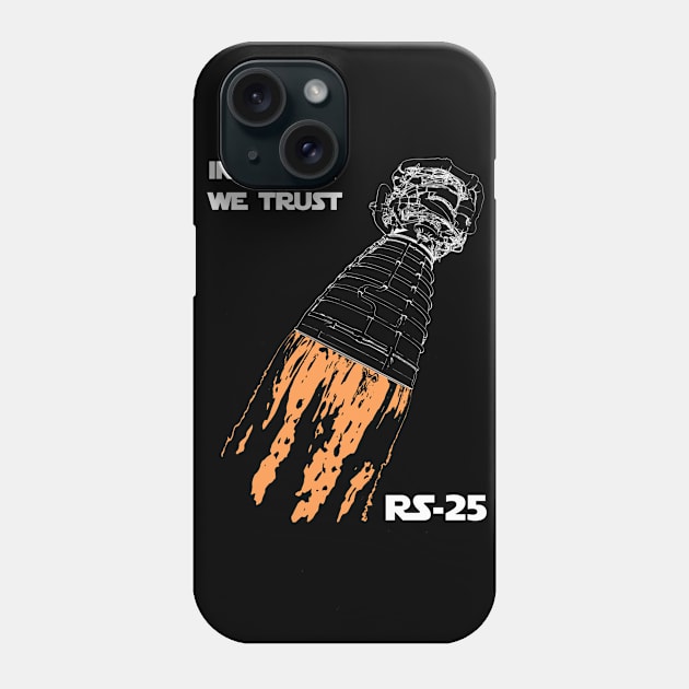 In Thrust We Trust Phone Case by Gymjunky