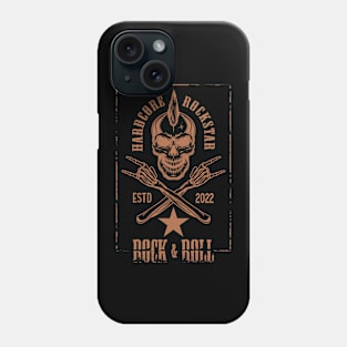 Rock & Roll Skull Rock Music Phone Case