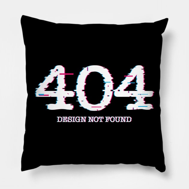 Error Pillow by spicytees