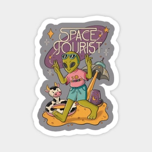 Space tourist Magnet