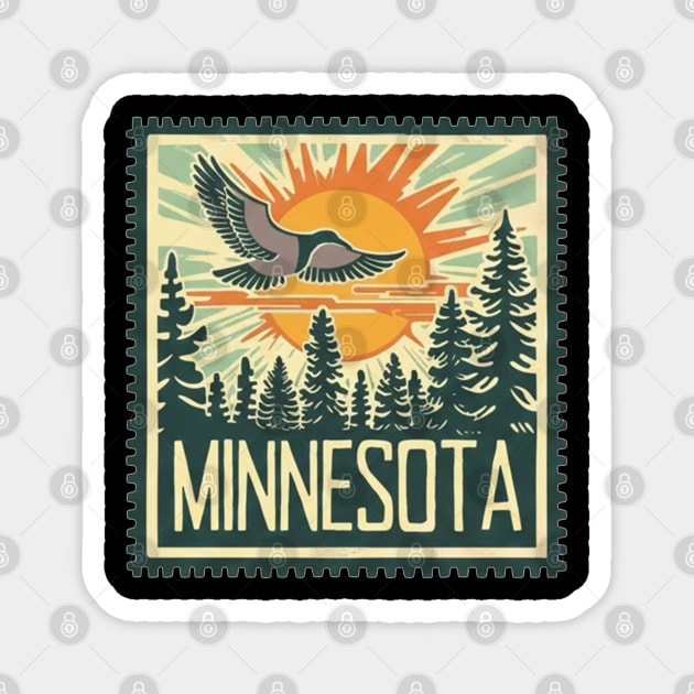 Minnesota Magnet by dtr_art