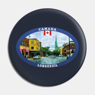 Longueuil Canada Travel Pin