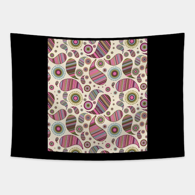 Retro Vintage 77 Tapestry by RainerDesign