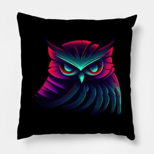 Magic Halloween Owl Spooky Pillow