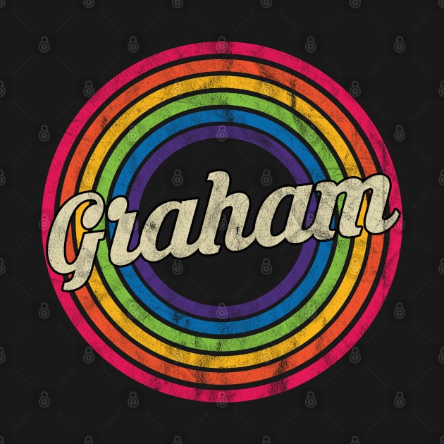 Graham - Retro Rainbow Faded-Style by MaydenArt