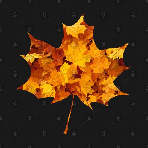 Fall Autumn Maple Leaf by Muzehack