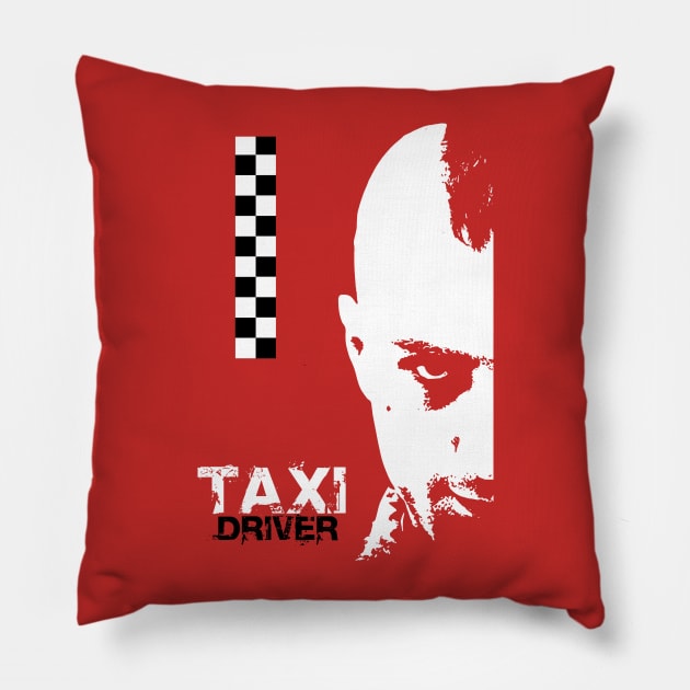 Taxi Driver Pillow by Scar