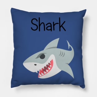 Snarky Sharky Shark Pillow