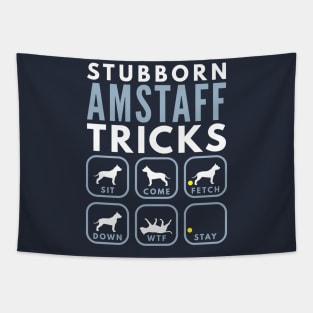 Stubborn American Staffordshire Tricks - Dog Training Tapestry