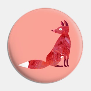 Pink Fox Pin