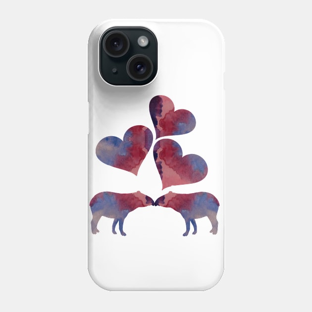 Tapir Art Phone Case by TheJollyMarten