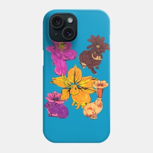 Flower Bunnies Phone Case