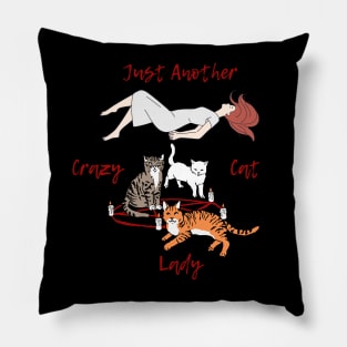 Crazy Cat Lady Pillow