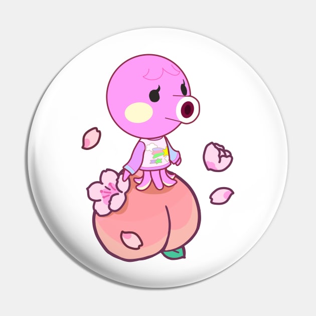 Peachy Marina Pin by miriart