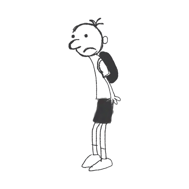 Greg from Diary of a Wimpy Kid by Jubida Joba