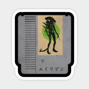 Vintage Alien Game Magnet