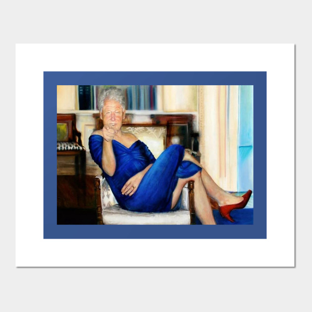 Clinton Blue Dress Red Dress Boutique