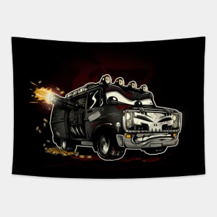 War Wagon (bloody) Tapestry