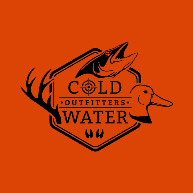 Cold Water Logo Black by Cold Water Outfitters