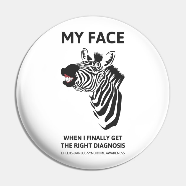 Ehlers Danlos Syndrome My Face When I Get The Right Diagnosis Pin by Jesabee Designs